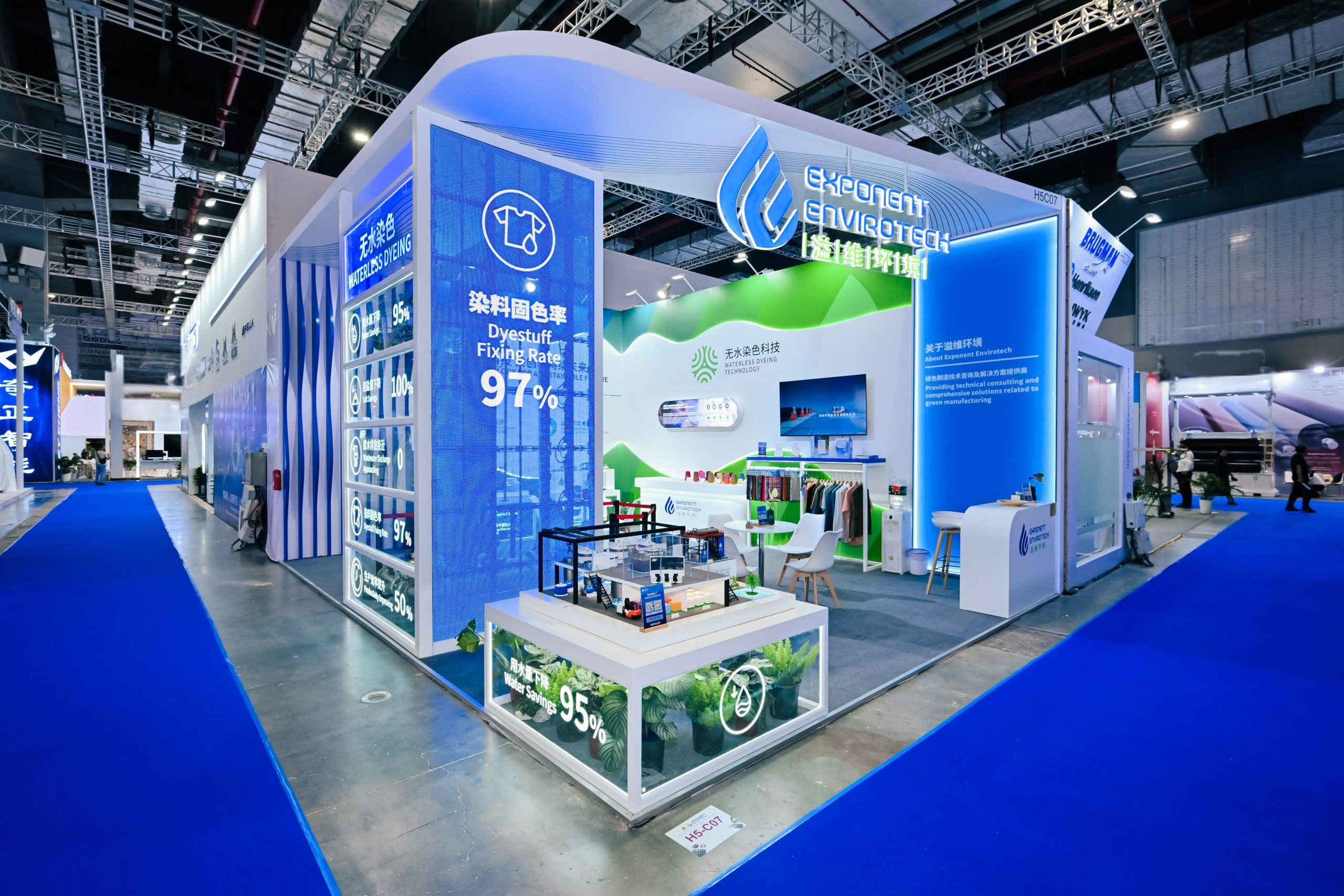 Towards a Green Future: Exponent Envirotech Showcases Cutting-Edge Printing and Dyeing Technologies at ITMA